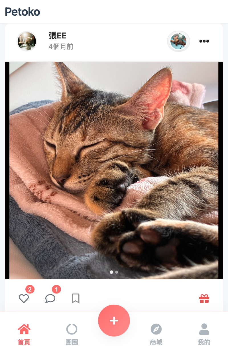 Petoko 毛孩社群平台